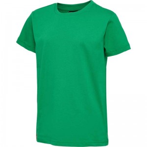 Hummel Red Basic S/S Dječje Kratke Hlače Zelene | 933060-797