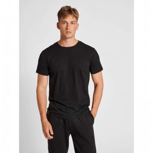 Hummel Red Basic S/S Muške Majice Crne | 770044-075