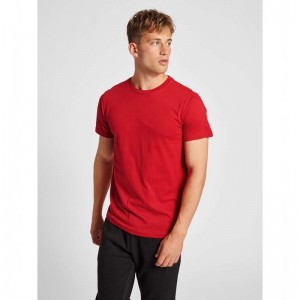 Hummel Red Basic S/S Muške Majice Crvene | 720649-231