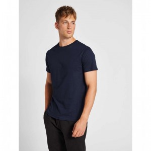 Hummel Red Basic S/S Muške Tenisice Tamnoplave | 049680-243