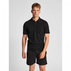 Hummel Red Classic Muške Polo Majice Crne | 329855-918