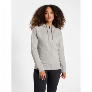 Hummel Red Classic Zip Ženske Jakne Sive | 304372-163