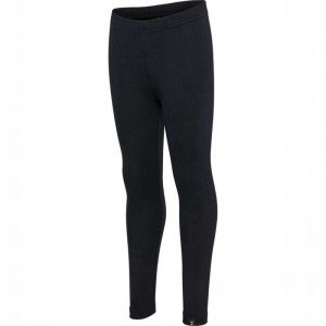 Hummel Rib Dječje Hulahopke Crne | 773123-713