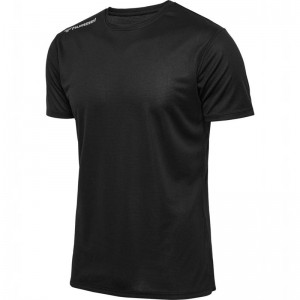 Hummel Run S/S Muške Dres Crne | 641229-644