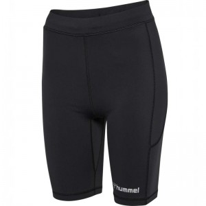 Hummel Run Short Ženske Hulahopke Crne | 175028-721
