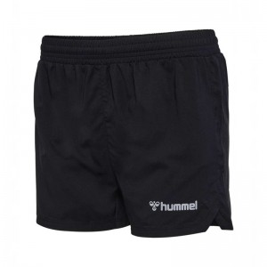 Hummel Run Ženske Kratke Hlače Crne | 113737-846