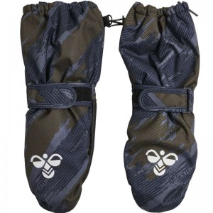 Hummel Seal Dječje Mittens Maslinasto Zelene | 050584-558