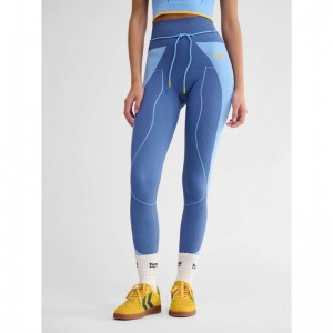 Hummel Seamless High Waist Ženske Hulahopke Plave | 550110-492