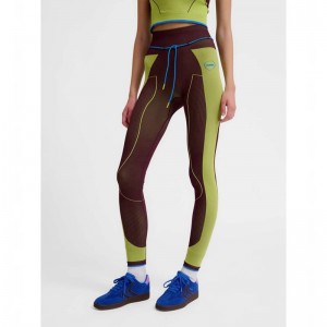 Hummel Seamless High Waist Ženske Hulahopke Zelene | 128294-414