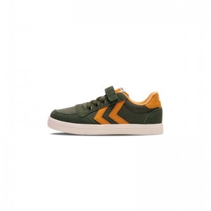 Hummel Slimmer Stadil Low Jr Dječje Tenisice Zelene | 010011-092