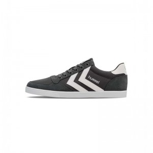 Hummel Slimmer Stadil Low Ženske Tenisice Sive | 840215-873