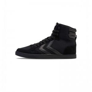Hummel Slimmer Stadil Tonal High Muške Tenisice Crne | 310292-473