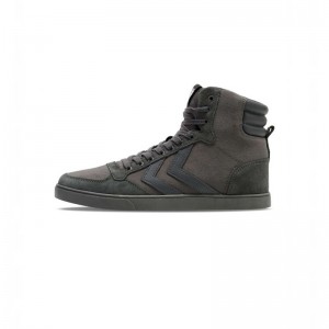 Hummel Slimmer Stadil Tonal High Muške Tenisice Sive | 212342-099
