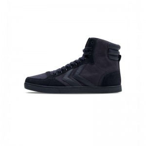 Hummel Slimmer Stadil Tonal High Ženske Tenisice Tamnoplave | 742902-577