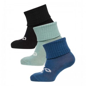 Hummel Sora 3-pack Dječje Čarape Plave | 426566-663