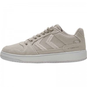 Hummel St. Power Play Canvas Muške Tenisice Sive | 544459-719