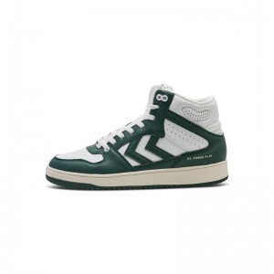 Hummel St. Power Play Mid Rt Muške Tenisice Bijele | 296523-040