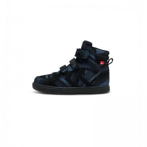 Hummel Stadil Print Jr Dječje Tenisice Crne | 542068-460