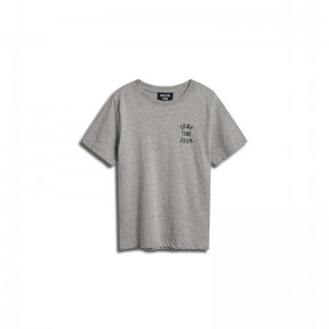 Hummel Stsrevolution S/S Dječje Majice Sive | 917236-491