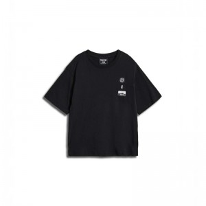 Hummel Ststhiago Dječje Majice Crne | 994381-245