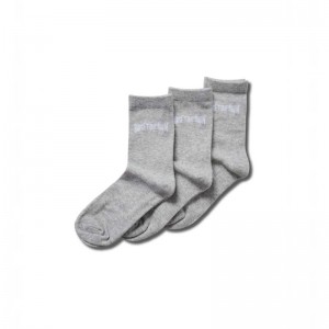 Hummel Stsvarsity 3-pack Dječje Čarape Sive | 397701-396