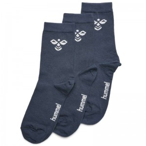 Hummel Sutton 3-pack Dječje Čarape Plave | 479685-252