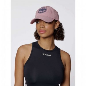 Hummel Swarm Cotton Ženske Kape Roze | 302287-497