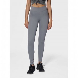 Hummel Te Fundamental Mid Waist Ženske Hulahopke Sive | 333539-000