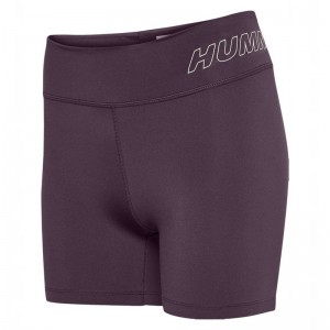 Hummel Te Fundamental Mw Tight Ženske Kratke Hlače Ljubičaste | 952757-980