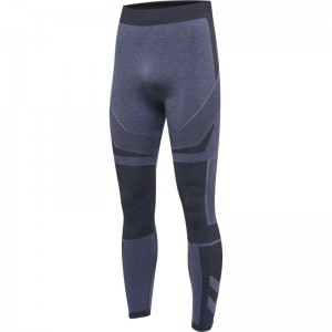 Hummel Te Mike Seamless Muške Hulahopke Crne | 287875-570