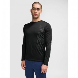 Hummel Te Topaz L/S Muške Majice Crne | 038833-890