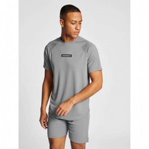 Hummel Te Topaz Muške Majice Sive | 955415-937