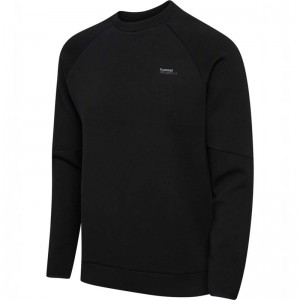 Hummel Tech Fleece Regular Crew Muške Hlače Crne | 230364-445