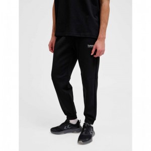 Hummel Tech Fleece Regular Muške Hlače Crne | 729055-825