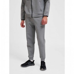 Hummel Tech Fleece Regular Muške Hlače Sive | 357123-292