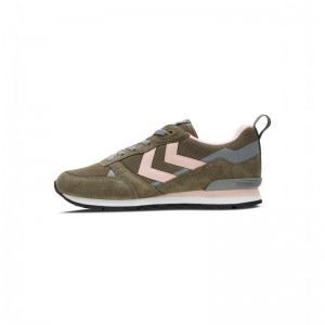 Hummel Thor Muške Tenisice Maslinasto Zelene | 869954-320