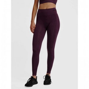 Hummel Tif Seamless High Waist Ženske Čarape Ljubičaste | 709774-353