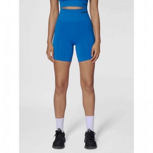 Hummel Tif Seamless Ženske Kratke Hlače Plave | 607696-376