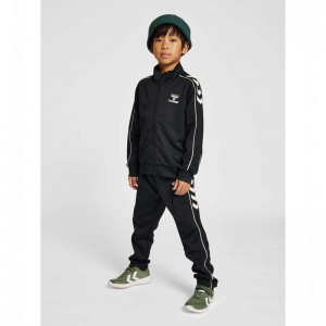 Hummel Track Tracksuit Dječje Kratke Hlače Crne | 354003-335