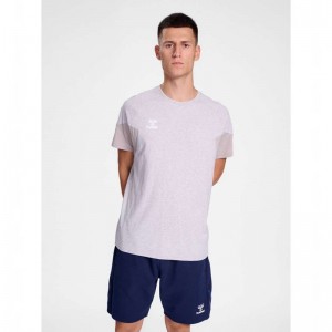 Hummel Travel S/S Muške Majice Sive | 138632-191