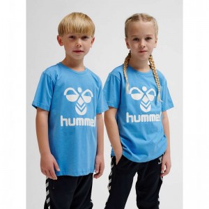 Hummel Tres S/S Dječje Kratke Hlače Plave | 649862-511