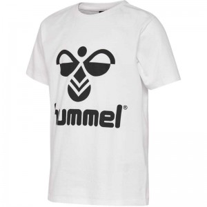 Hummel Tres S/S Dječje Majica bez Rukava Bijele | 187662-841
