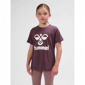 Hummel Tres S/S Dječje Majice Fuksije | 868783-028