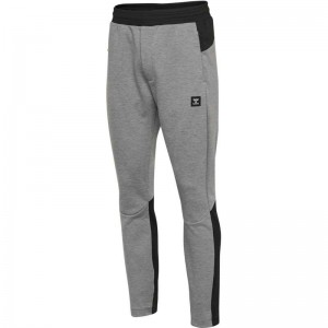 Hummel Tropper Tapered Muške Hlače Sive | 880591-337