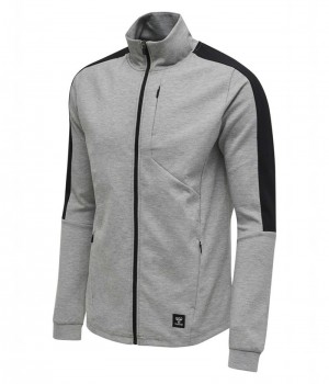 Hummel Tropper Zip Muške Jakne Sive | 828573-608