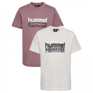 Hummel Tukas S/S 2-pack Dječje Jakne Bijele | 319136-654