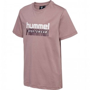 Hummel Tukas S/S Dječje Majice Roze | 012829-565