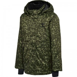 Hummel Urban Tex Dječje Jakne Maslinasto Zelene | 870326-278