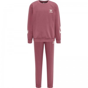 Hummel Venti Tracksuit Dječje Sportska Odjeća Roze | 745115-832