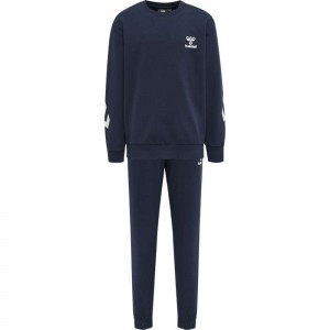 Hummel Venti Tracksuit Dječje Sportska Odjeća Crne | 146288-666